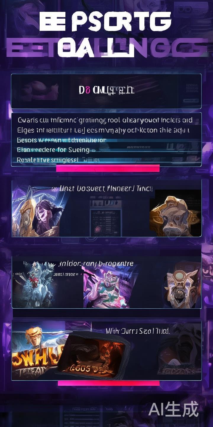 热门玩法二：电竞赛事竞猜
随着电竞行业的崛起，必